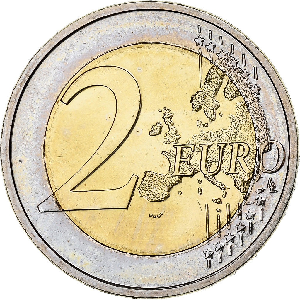 Germania, 2 Euro, 25 years, 2015, Munich, SPL, Bi-metallico, KM:New