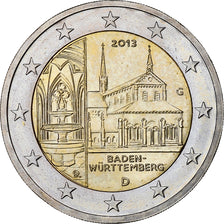 Bundesrepublik Deutschland, 2 Euro, 2013, Karlsruhe, Baden-Wurttemberg, UNZ