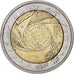Włochy, 2 Euro, World Food Program globe, 2004, Rome, MS(60-62), Bimetaliczny