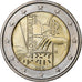 Italy, 2 Euro, Louis Braille, 2009, Rome, MS(60-62), Bi-Metallic, KM:310
