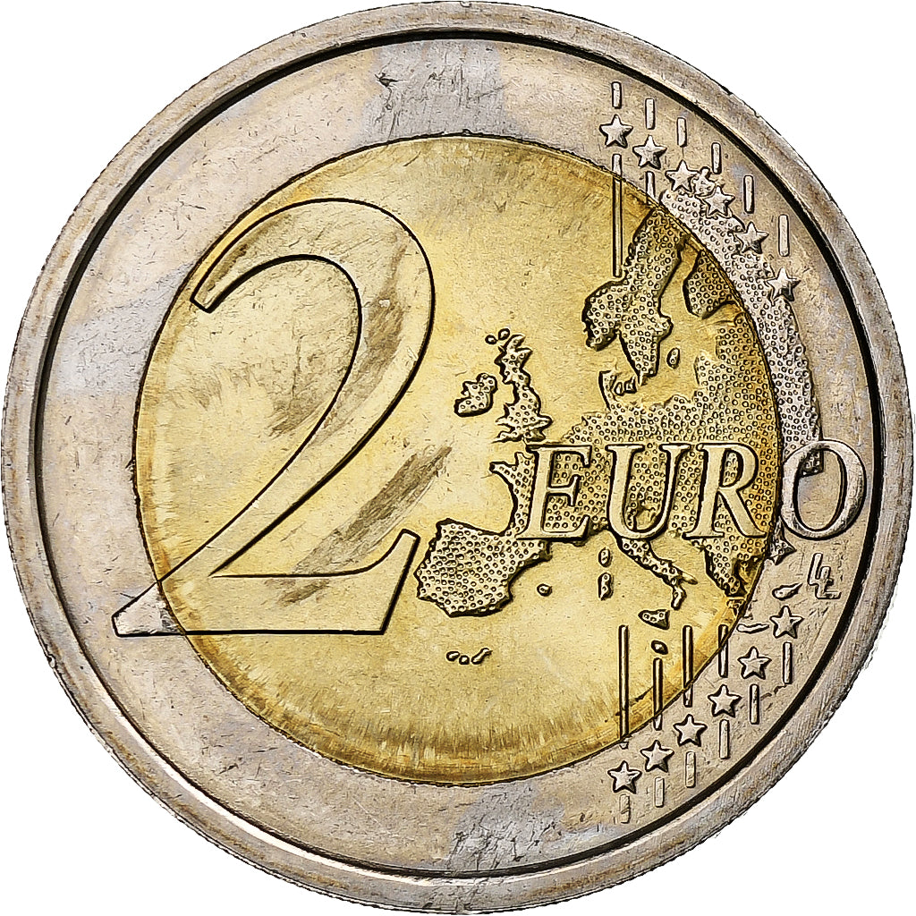 Italy, 2 Euro, Louis Braille, 2009, Rome, MS(60-62), Bi-Metallic, KM:310