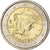 Italy, 2 Euro, Donatello, 2016, MS(63), Bi-Metallic, KM:New