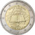 Portugal, 2 Euro, Traité de Rome 50 ans, 2007, MS(60-62), Bimetálico, KM:771