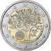 Portugal, 2 Euro, European Union President, 2007, Lisbon, UNZ, Bi-Metallic