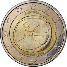 Portogallo, 2 Euro, European Monetary Union, 10th Anniversary, 2009, Lisbon