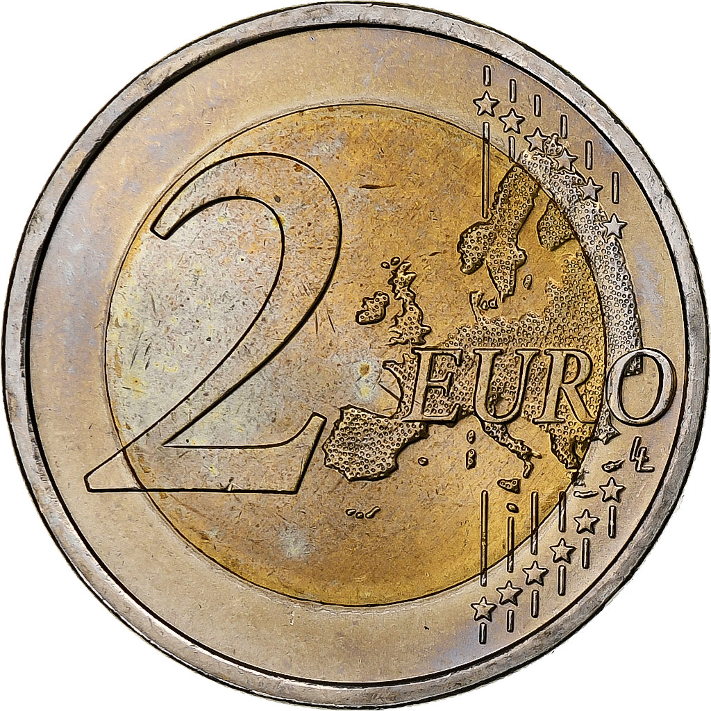 Portogallo, 2 Euro, European Monetary Union, 10th Anniversary, 2009, Lisbon