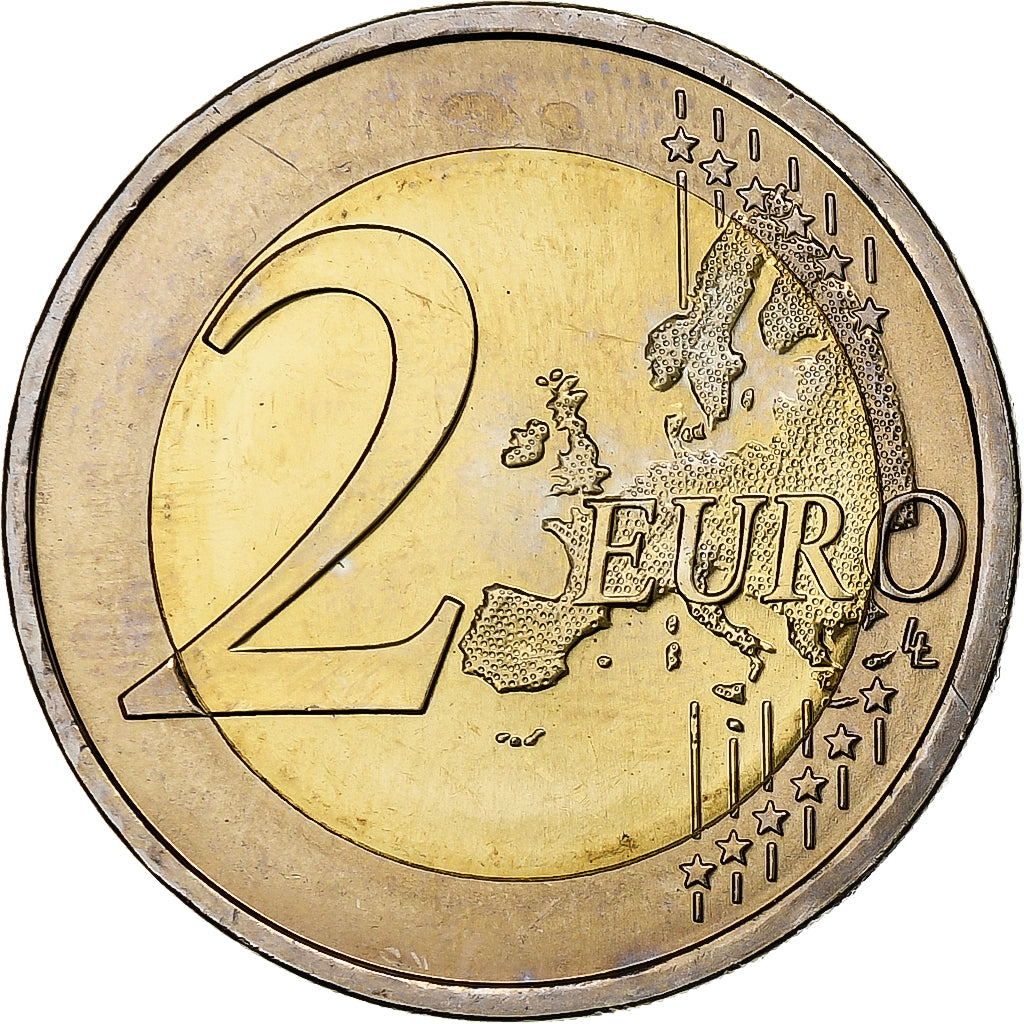 Portugal, 2 Euro, 10 ans de l'Euro, 2012, Lisbon, UNZ, Bi-Metallic, KM:812