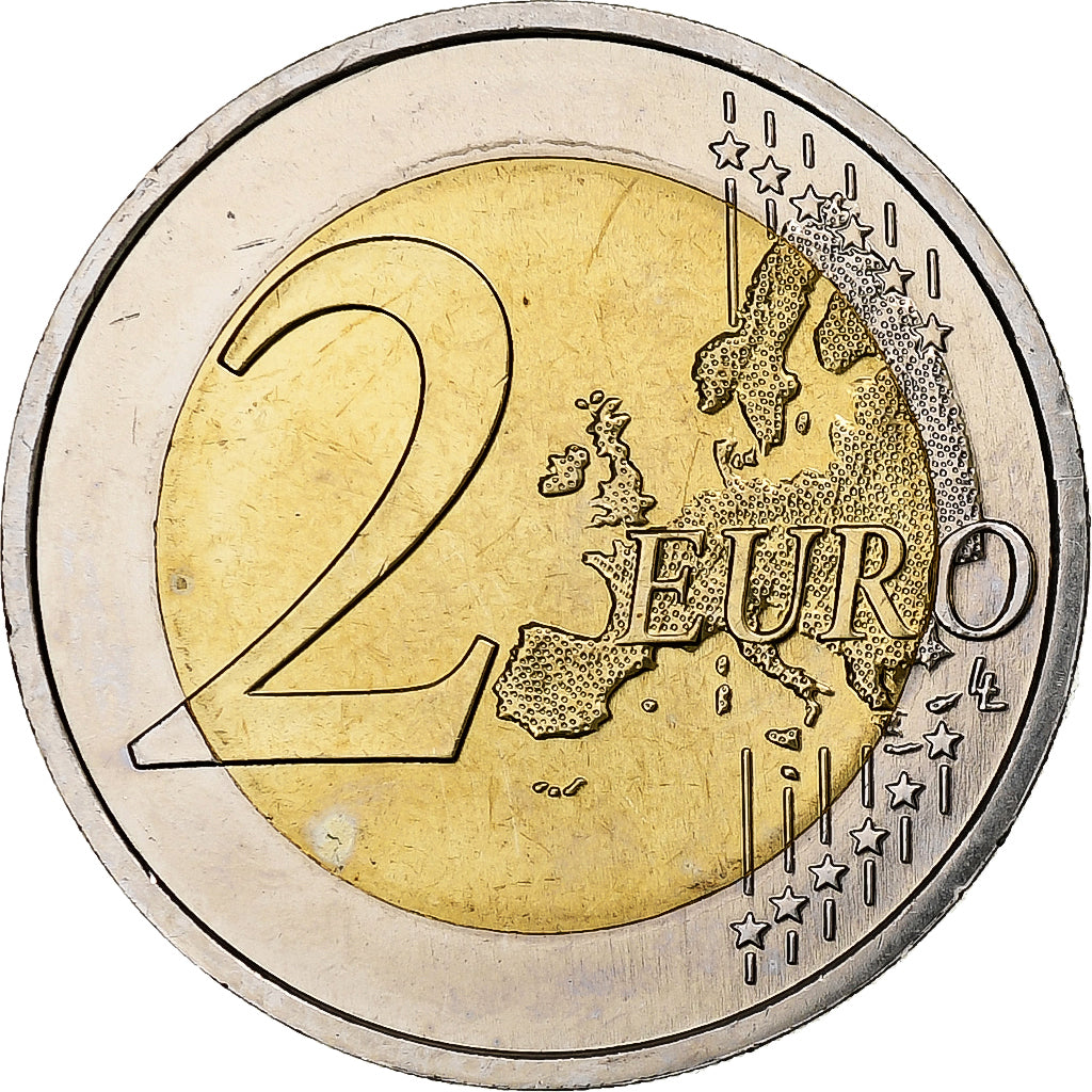 Portugal, 2 Euro, Tour des clercs, 2013, Lisbonne, SPL, Bimétallique