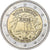 Bélgica, 2 Euro, Traité de Rome 50 ans, 2007, Brussels, EBC, Bimetálico