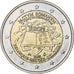 Belgia, 2 Euro, Traité de Rome 50 ans, 2007, Brussels, AU(55-58), Bimetaliczny