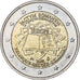 Belgium, 2 Euro, Traité de Rome 50 ans, 2007, Brussels, AU(55-58), Bi-Metallic