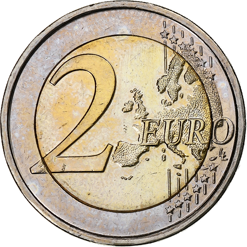 België, 2 Euro, Women's Day, 2011, Brussels, PR, Bi-Metallic, KM:308