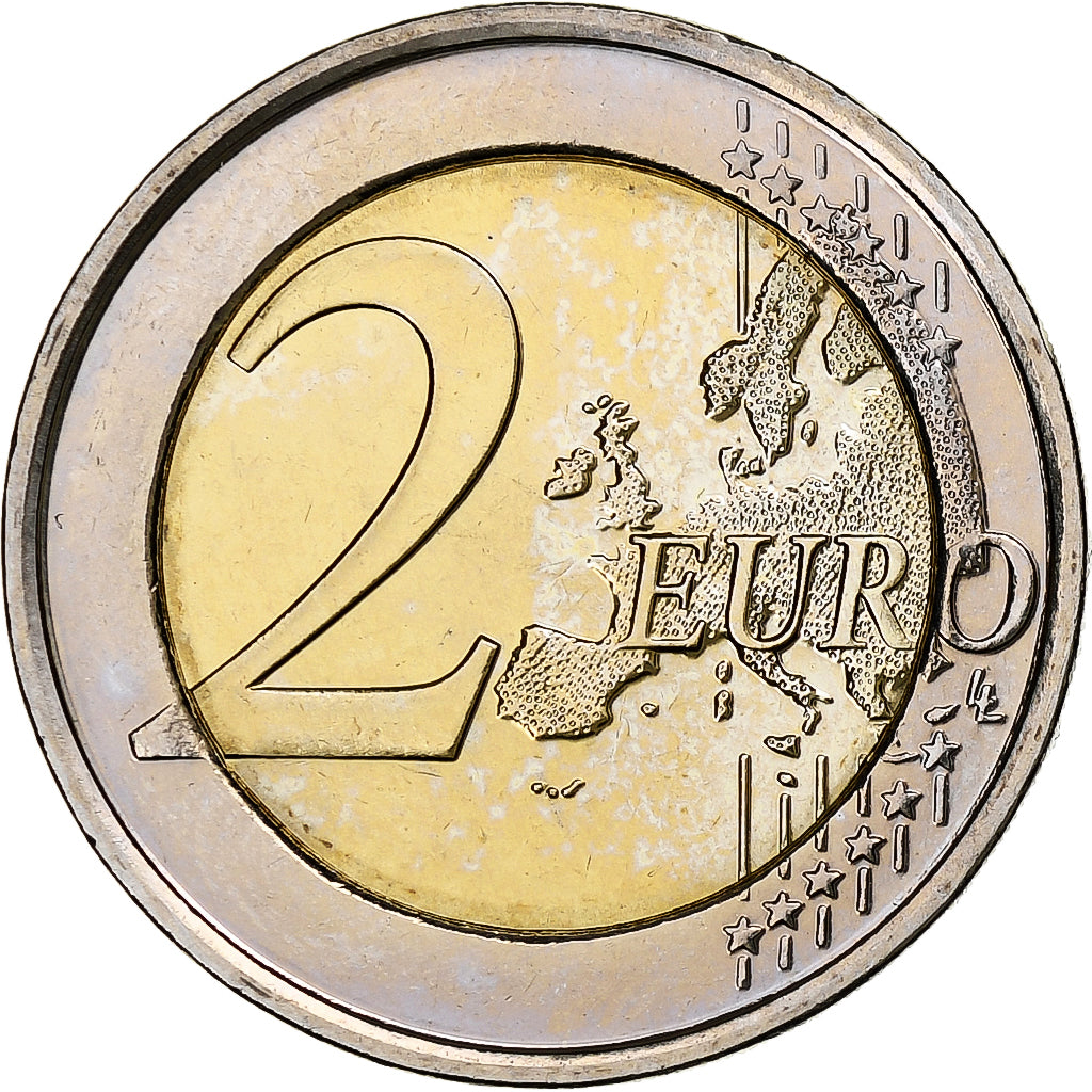 Belgium, 2 Euro, European Year for Development, 2015, MS(60-62), Bi-Metallic