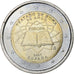 Spain, 2 Euro, Traité de Rome 50 ans, 2007, Madrid, MS(63), Bi-Metallic