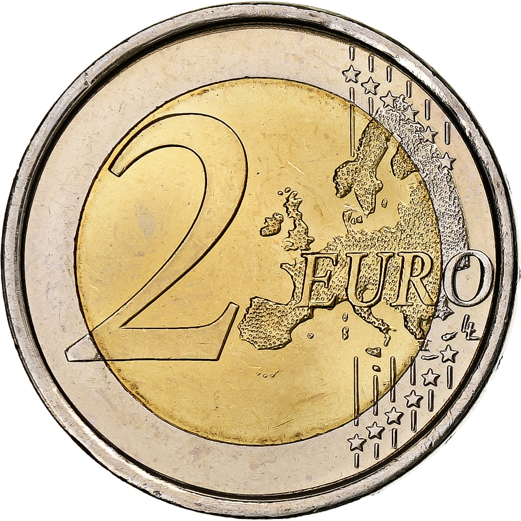 Spagna, 2 Euro, Alhambra, 2011, Madrid, SPL, Bi-metallico, KM:1184