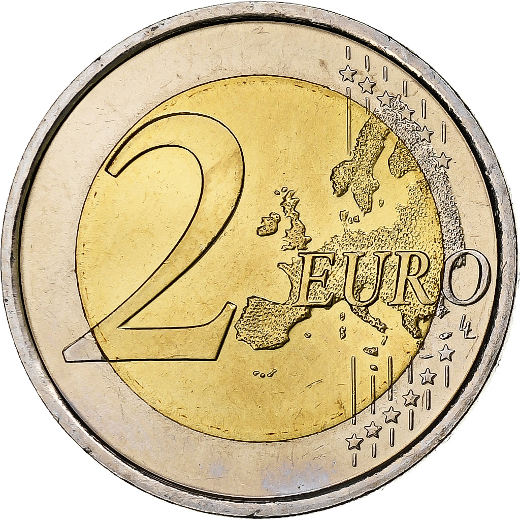 España, 2 Euro, Escurial, 2013, Madrid, SC, Bimetálico, KM:1151