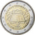 Finlandia, 2 Euro, Traité de Rome 50 ans, 2007, MS(60-62), Bimetaliczny
