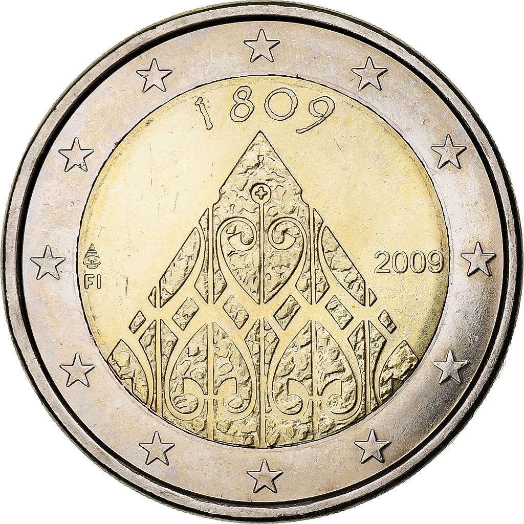 Finland, 2 Euro, Autonomy, 2009, Vantaa, MS(60-62), Bi-Metallic, KM:149