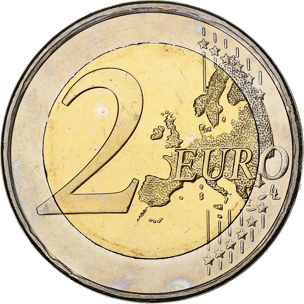 Finland, 2 Euro, 10 th anniversary of emu, 2009, Vantaa, MS(60-62), Bi-Metallic