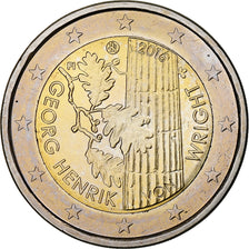 Finland, 2 Euro, Georg Henrik, 2016, Vantaa, MS(60-62), Bi-Metallic