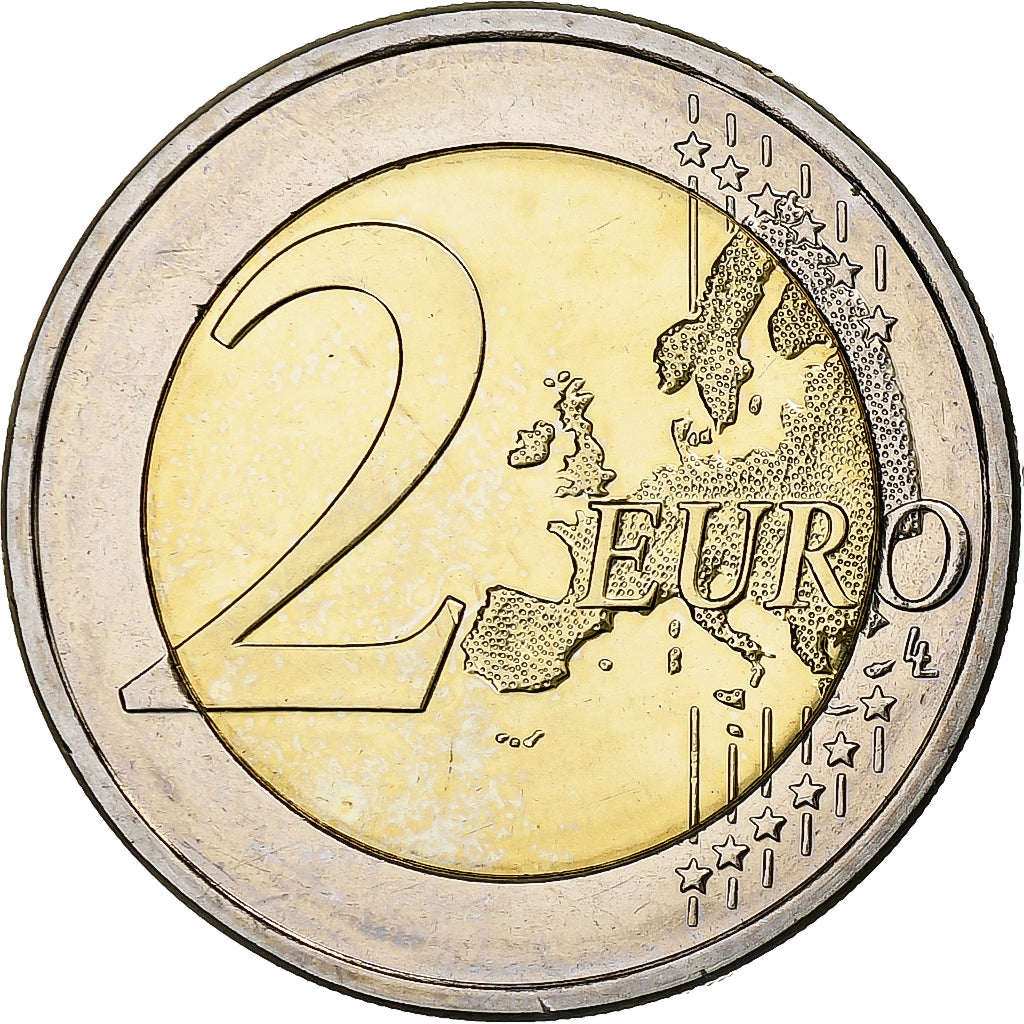 Finland, 2 Euro, Georg Henrik, 2016, Vantaa, MS(60-62), Bi-Metallic