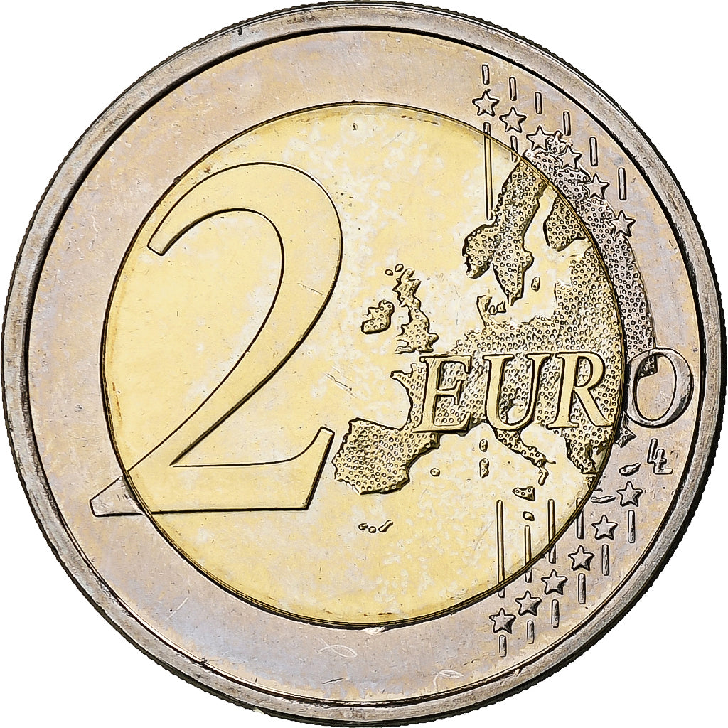 Finlandia, 2 Euro, Eino Leino, 2016, Vantaa, MS(60-62), Bimetaliczny