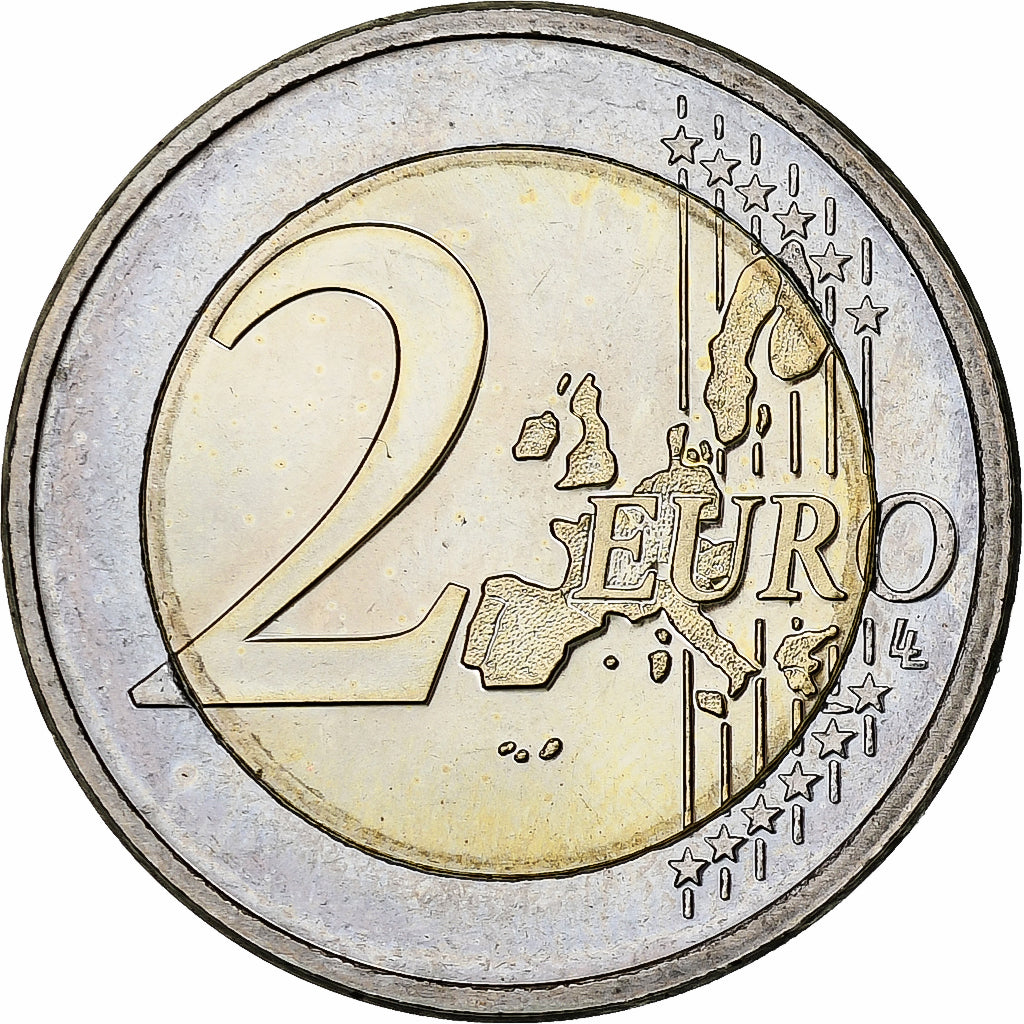 Luxembourg, 2 Euro, Grand Duc Henri et monogramme, 2004, Utrecht, MS(60-62)