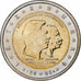 Luxemburgo, 2 Euro, Henri, Adolphe, 2005, Utrecht, MS(63), Bimetálico, KM:87