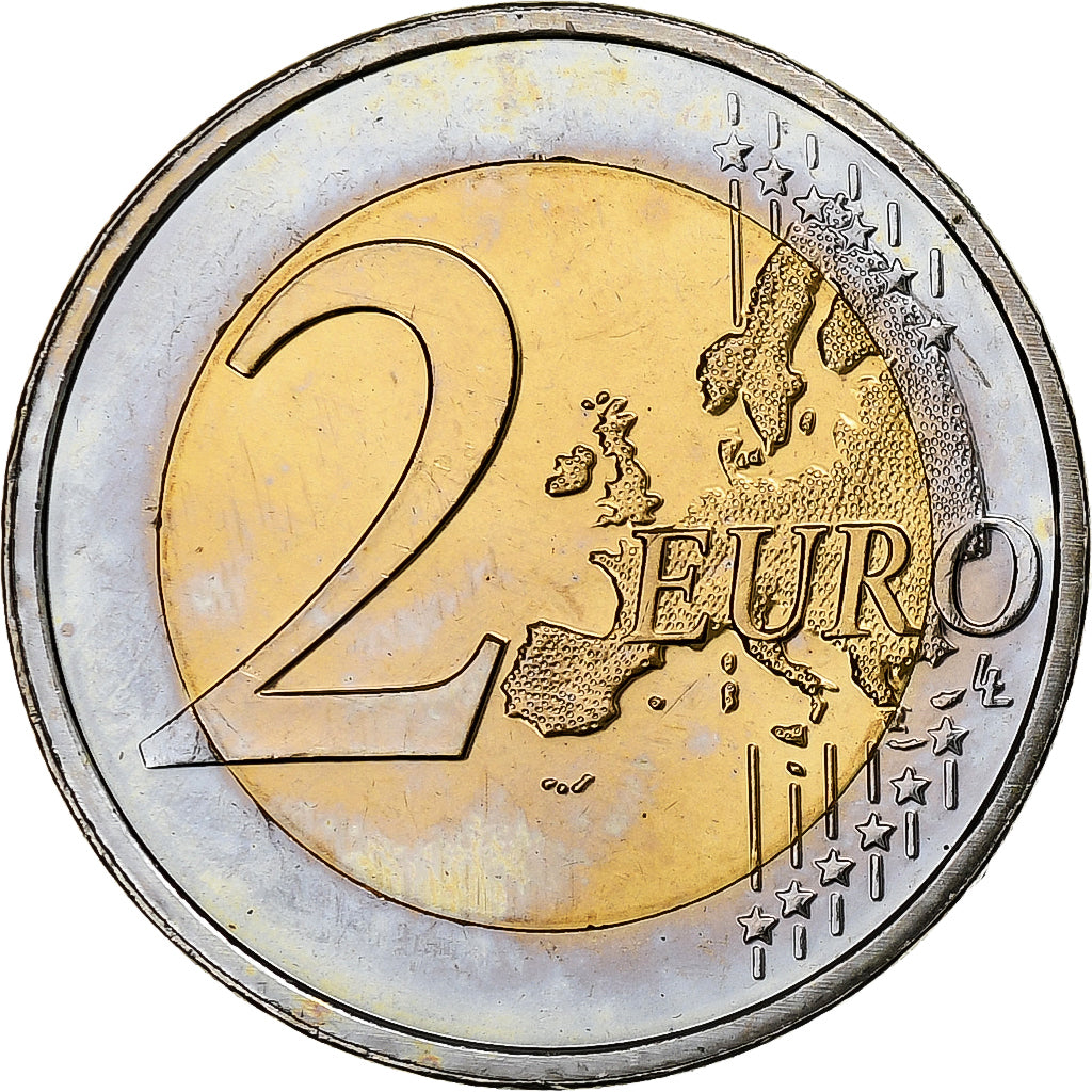 Luxemburg, 2 Euro, 90th Anniversary of Grand Duchess Charlotte, 2009, Utrecht
