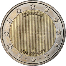 Lussemburgo, 2 Euro, european monetary union 10 th anniversary, 2009, SPL
