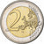 Países Bajos, 2 Euro, L'Eloge de la folie par Erasme, 2011, Brussels, EBC