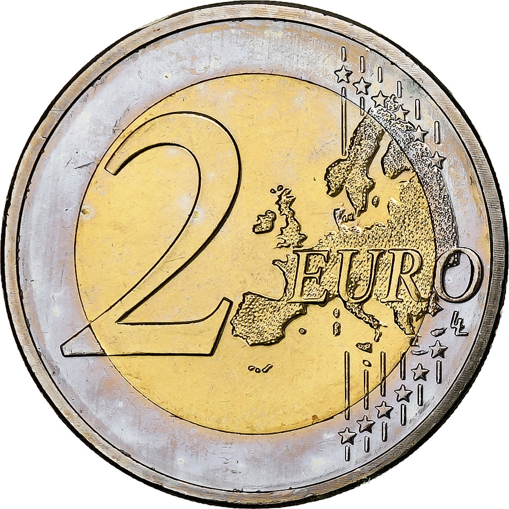 Niederlande, 2 Euro, L'Eloge de la folie par Erasme, 2011, Brussels, UNZ