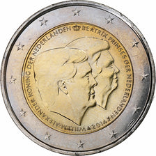 Netherlands, 2 Euro, Willem-Alexander, Beatrix Prinses, 2014, MS(60-62)