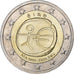 IRELAND REPUBLIC, 2 Euro, 10 ans de l'Euro, 2009, Sandyford, MS(60-62)