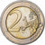 Cypr, 2 Euro, 10 ans de l'Euro, 2012, MS(63), Bimetaliczny
