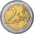 Malta, 2 Euro, E.M.U., 10th Anniversary, 2009, Paris, SC, Bimetálico, KM:134