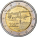 Malta, 2 Euro, 100ème anniversaire du 1er Vol, 2015, Paris, MS(63), Bimetálico