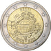 Estónia, 2 Euro, 10 ans de l'Euro, 2012, Vantaa, MS(60-62), Bimetálico, KM:70