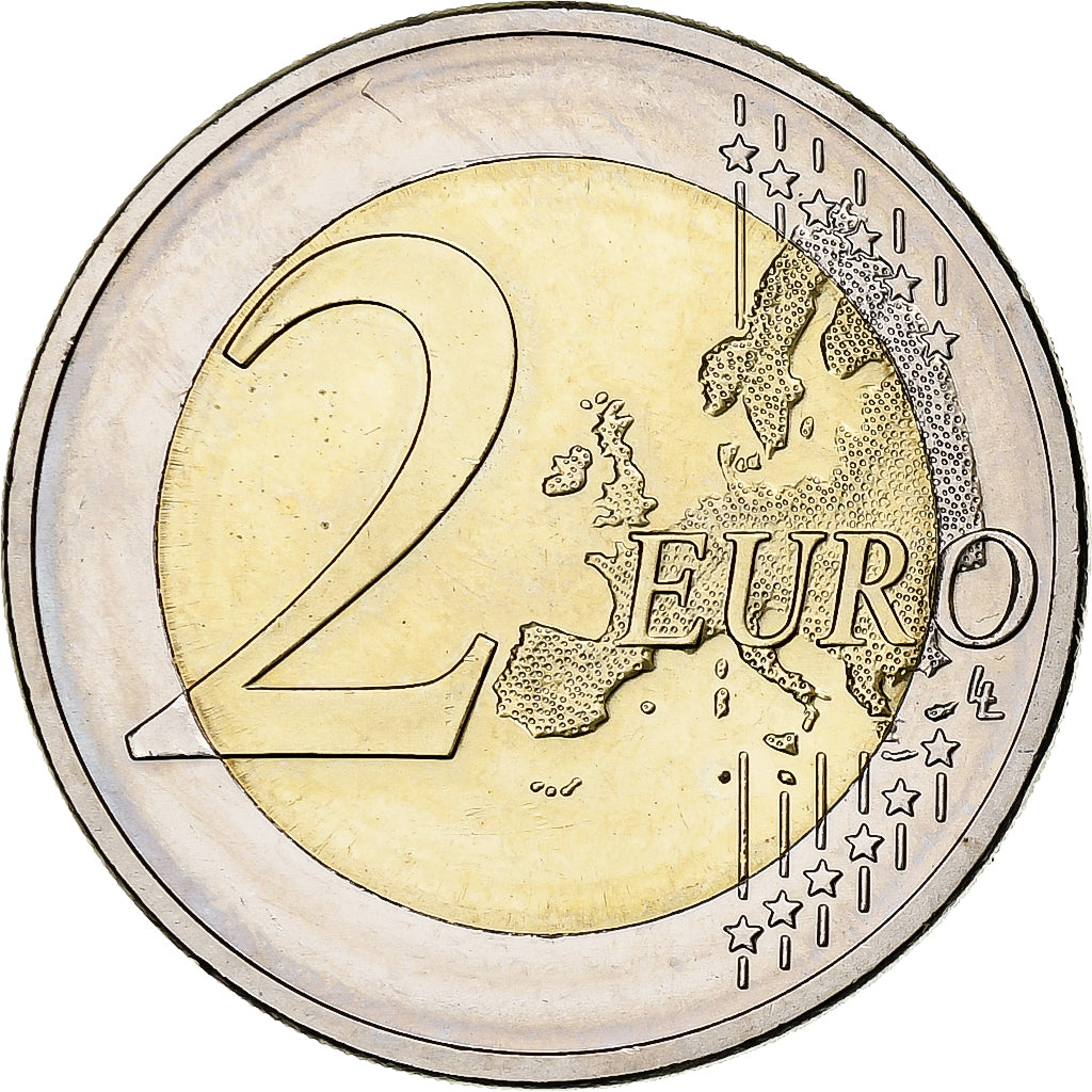 Estonia, 2 Euro, 10 ans de l'Euro, 2012, Vantaa, VZ+, Bi-Metallic, KM:70