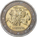 Lituania, 2 Euro, 2015, EBC, Bimetálico