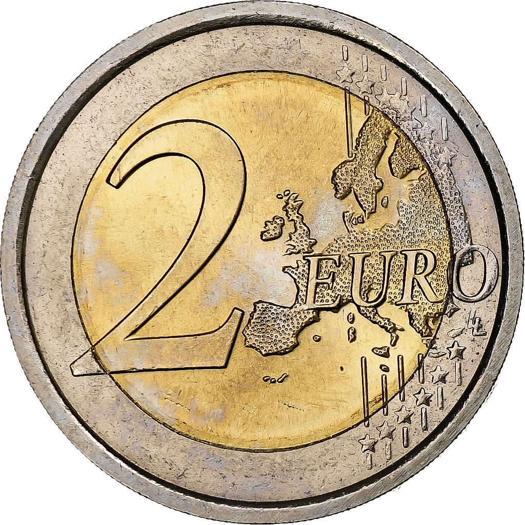 San Marino, 2 Euro, 2011, Rome, MS(63), Bi-Metallic, KM:486