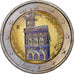 San Marino, 2 Euro, 2013, Rome, Hologramme, MS(63), Bi-Metallic, KM:486