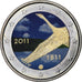 Finland, 2 Euro, Bank of Finland, 200th Anniversary, 2011, Vantaa, Colourized
