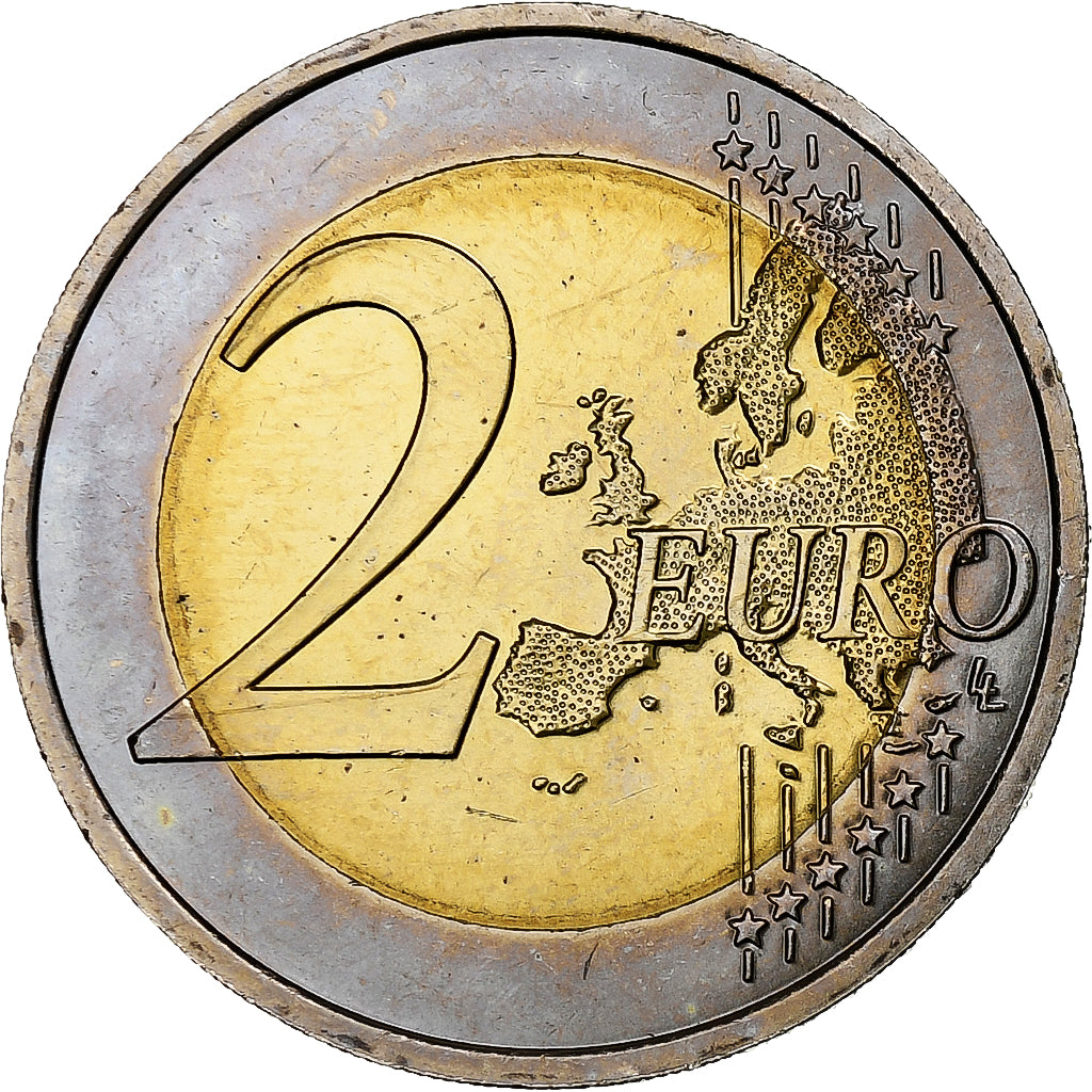 Monaco, 2 Euro, Prince Albert II, 2009, MS(60-62), Bi-Metallic, KM:195
