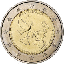 Mónaco, 2 Euro, Admission à l'ONU, 2013, SC, Bimetálico