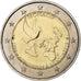 Mónaco, 2 Euro, Admission à l'ONU, 2013, SC, Bimetálico