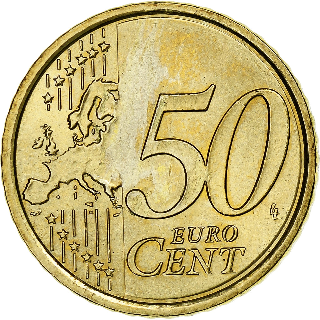 Vaticaanstad, 50 Euro Cent, 2010, Rome, PR+, Tin, KM:387