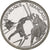 Monnaie, France, Ski acrobatique, 100 Francs, 1990, Albertville 92, FDC, Argent