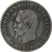 Coin, France, Napoleon III, Napoléon III, 2 Centimes, 1856, Strasbourg