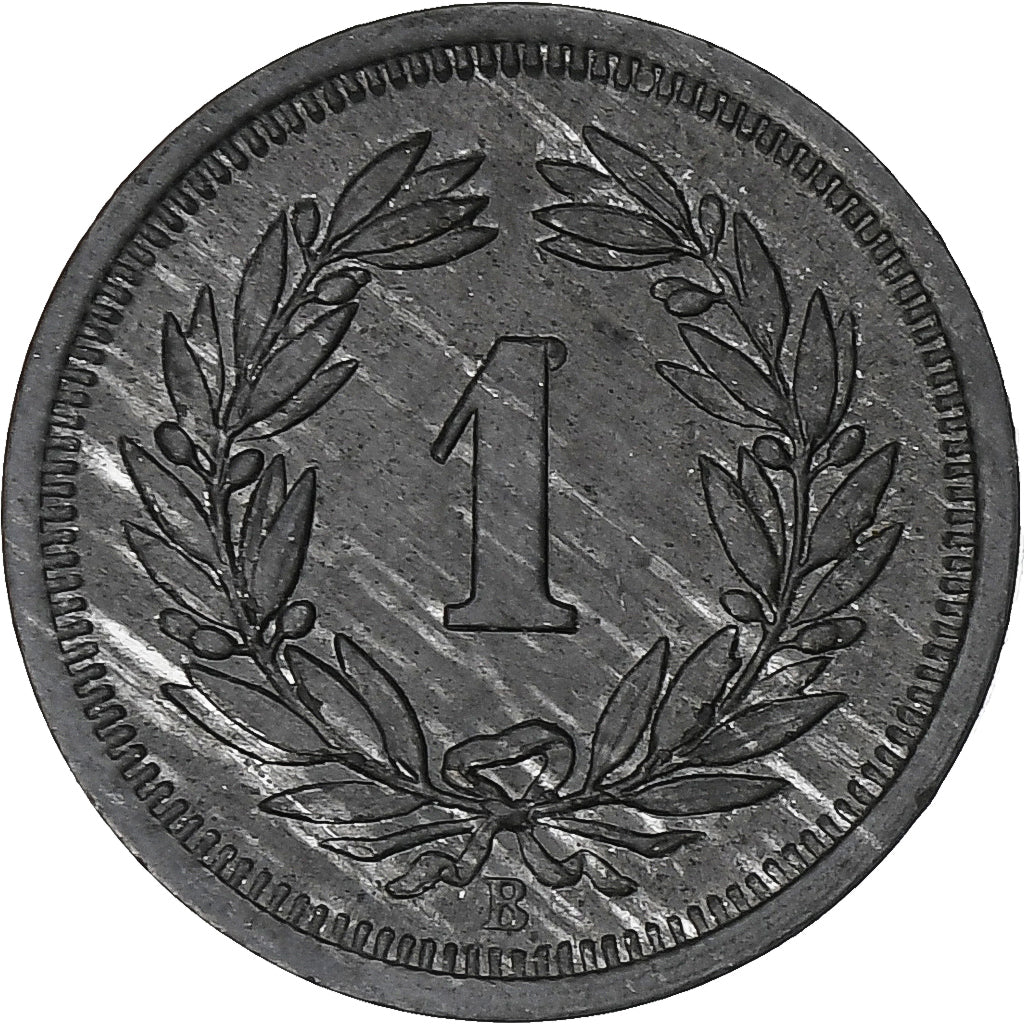 Moneta, Szwajcaria, Rappen, 1946, Bern, AU(55-58), Cynk, KM:3a